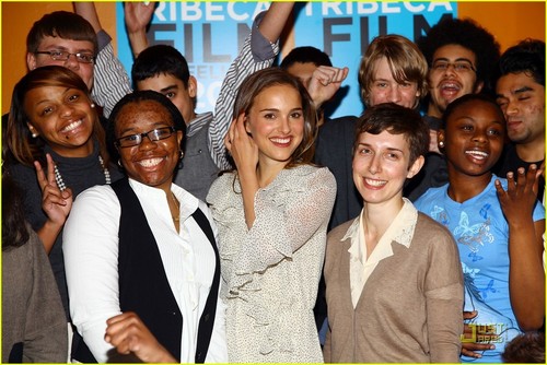 Natalie Portman attends the Tribeca Film Festival 2009