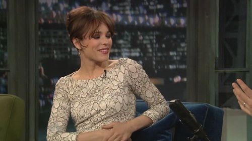  Rachel on Late Night with Jimmy Fallon - 4/17/09