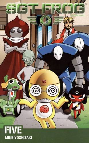  Sgt. Frog US mangá Cover