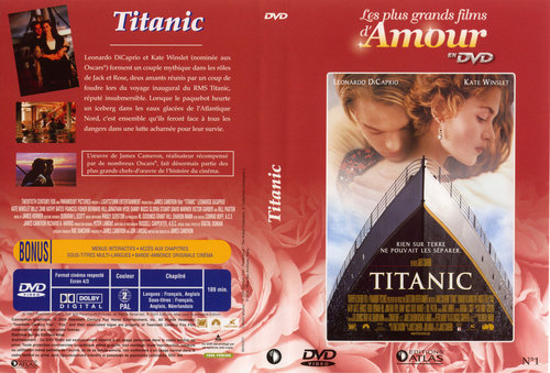  泰坦尼克号 DVD covers