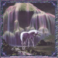 Under the Waterfall - unicorns photo