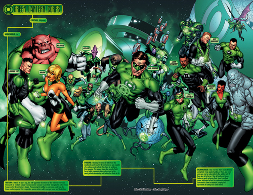 Who is who>Green Lantern Corps