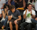 Zac and Vanessa at the Lakers game - celebrity-couples photo