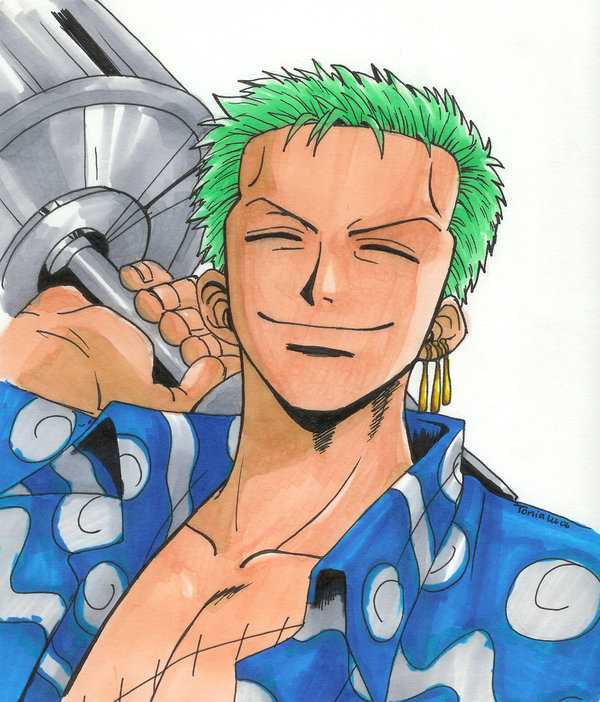 Zoro - One Piece Fan Art (5793040) - Fanpop