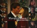 booth-and-bones - Christmas kiss wallpaper