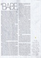 Latina Magazine, May 2009: Article [A] - michelle-rodriguez photo