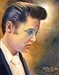 Portrait of Elvis - elvis-presley icon