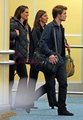 Rob & Brook Shields at the airport - twilight-series photo
