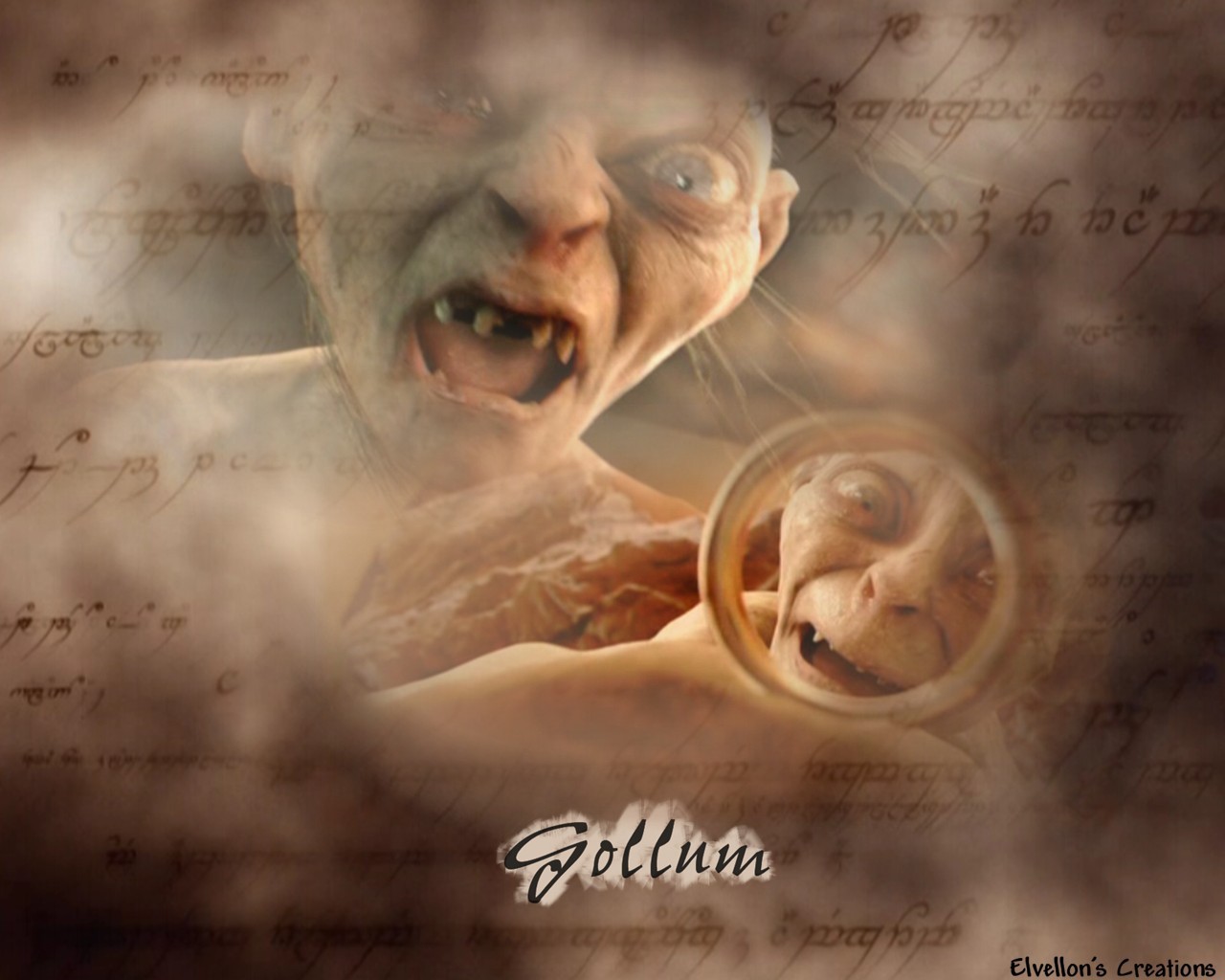 Gollum - Smeagol/Gollum Wallpaper (5977047) - Fanpop