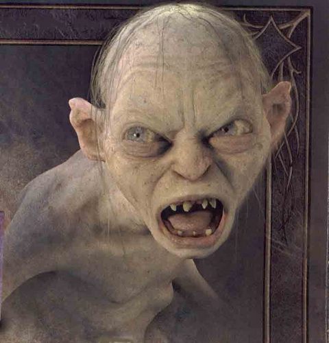 how old is gollum from lord of the rings