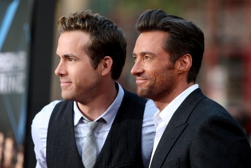 Hugh Jackman & Ryan Reynolds at LA Premiere