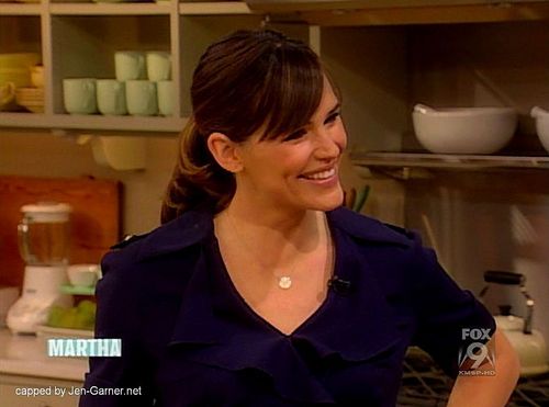  Jen on The Martha Stewart onyesha 2009