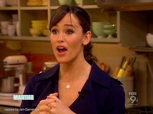  Jen on The Martha Stewart 显示 2009