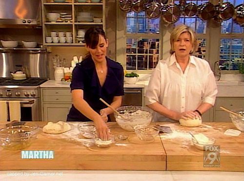 Jen on The Martha Stewart Показать 2009