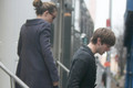 Leighton and Chace On Set - gossip-girl photo