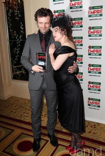  Michael Sheen and Helena Bonham Carter at the Jameson Empire Awards