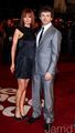 Michael Sheen and Lorraine Stewart at the Damned United Premiere - michael-sheen photo