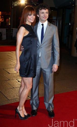 Michael Sheen and Lorrainne Stewart at the Damned United Premiere