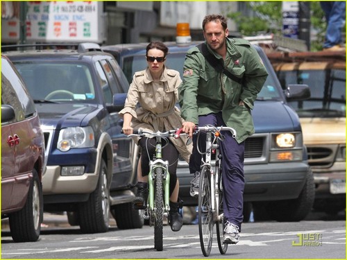  Rachel McAdams & Josh Lucas out bicicletta, andare in bicicletta