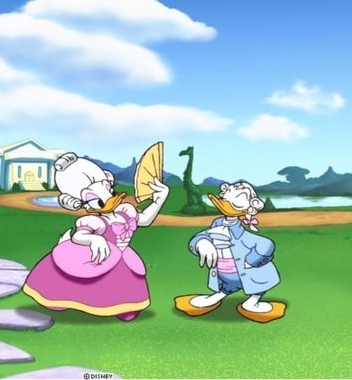  Donald 鸭 and 雏菊, 黛西 鸭