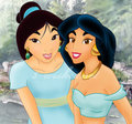Jasmine and Mulan - disney-princess photo