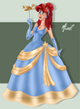 Masquerade Ariel - disney-princess fan art