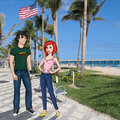 Modernized Ariel and Eric - disney-princess photo
