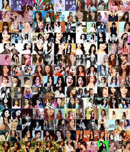  Selena Gomez Collage