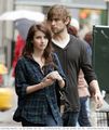 Chace on set of their new movie “Twelve” - gossip-girl photo