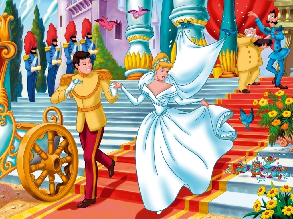 Cinderella And Prince Charming Disney Couples Wallpaper 6174843