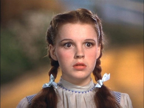dorothy wizard of oz. Judy Garland as Dorothy