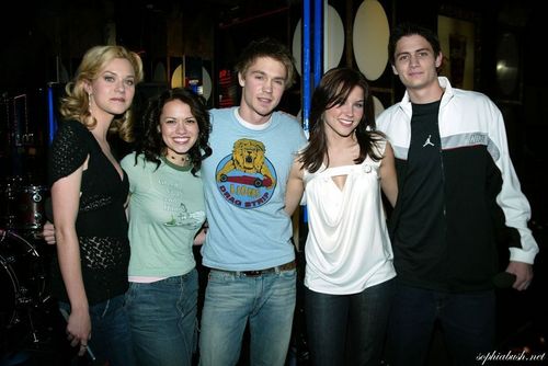 One Tree Hill cast on TRL