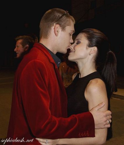  Sophia buisson, bush and Chad Michael Murray at the The WB 2005 All étoile, star Party