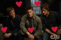 The Brothers Winchester Hearts - supernatural fan art