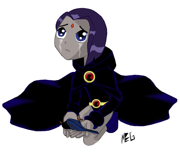 Raven Fan Art: What did I do? 