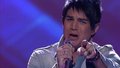 Adam singing "One"  - american-idol screencap
