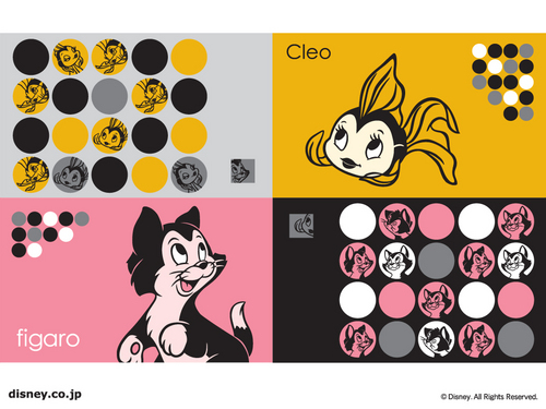  Figaro and Cleo fondo de pantalla
