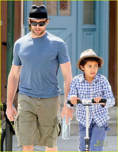  Hugh and son :)