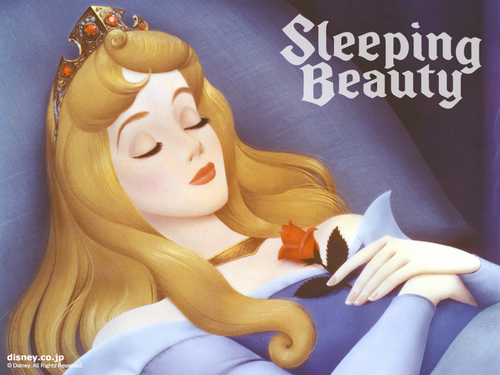  Sleeping Beauty karatasi la kupamba ukuta
