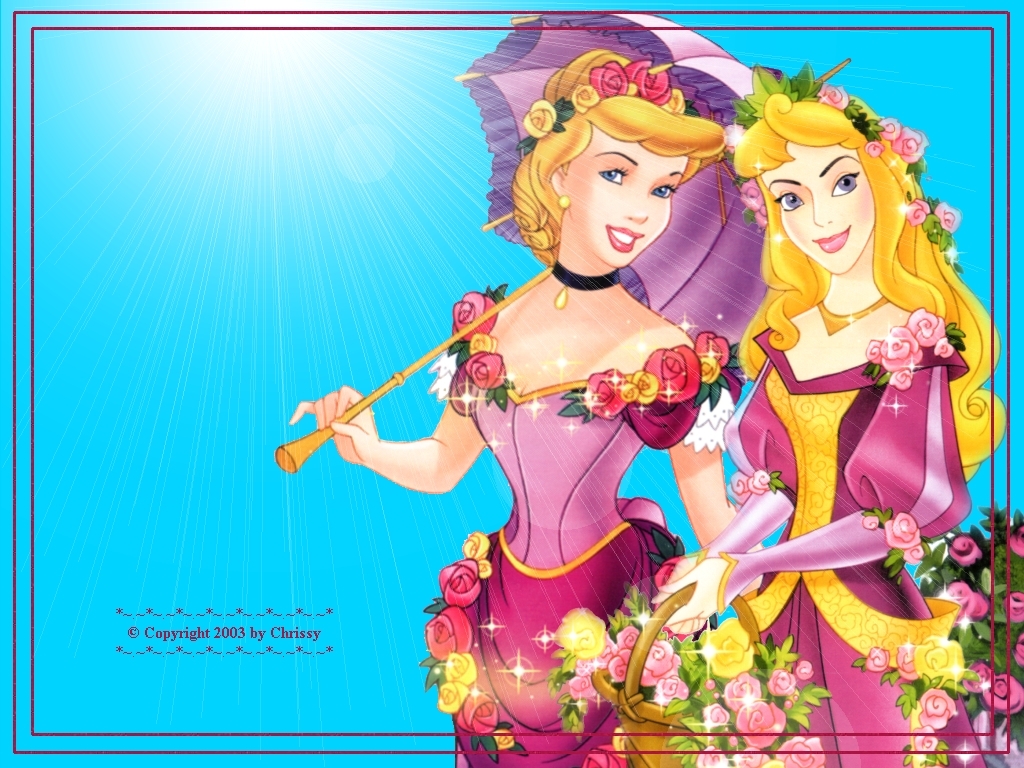 Sleeping Beauty and Cinderella Wallpaper - Disney Princess Wallpaper  (6247964) - Fanpop
