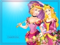 disney-princess - Sleeping Beauty and Cinderella Wallpaper wallpaper