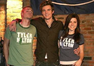  Sophia struik, bush and Chad Michael Murray at The bitter End - Tyler Hilton concert