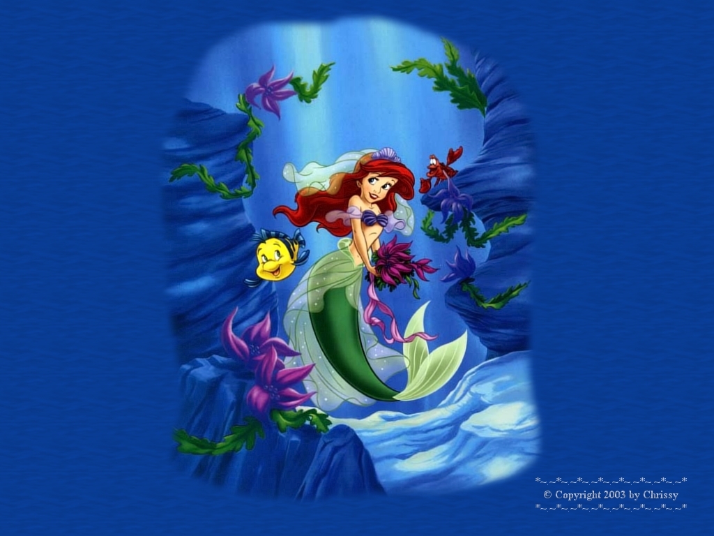 The Little Mermaid Wallpaper  The Little Mermaid Wallpaper 6260620 