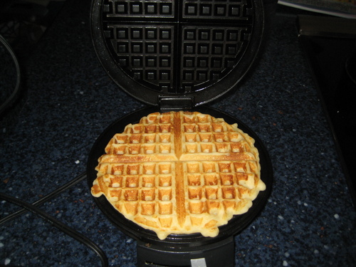 Waffles on Mother's Day