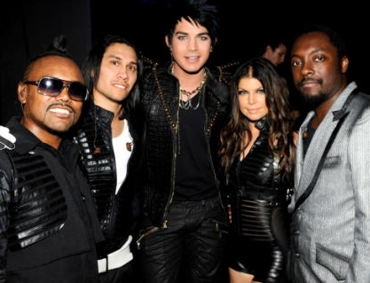  Adam with the Black Eyed Peas, May 20th 2009