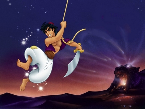  Aladdin achtergrond