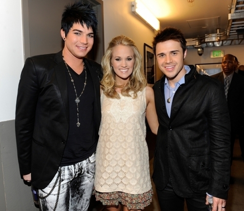 Carrie @ American Idol Season 8 Final Performances - Backstage