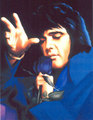 Elvis In Blue - elvis-presley fan art