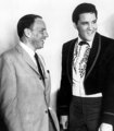 Frank Sinatra and Elvis 1965 - frank-sinatra photo