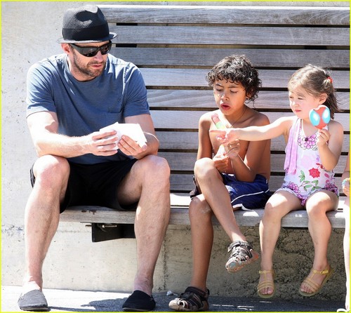 Hugh Jackman is A Popsicle Parent :)